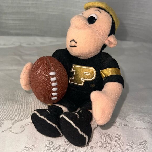 Purdue University Pete Mascot Football Plush All Pro Championship Boilermakers - Picture 9 of 9